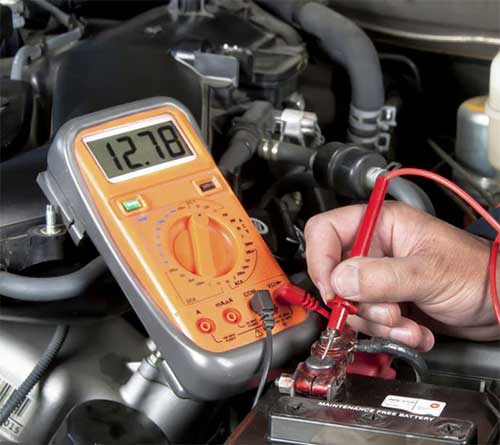 بررسی سلامت باطری بعد از نصب در محل در شیراز